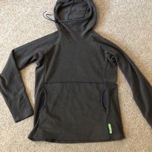 Melanzana women’s micro grid hoodie